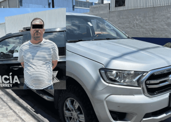 reporte de robo es atendido por la policía de Monterrey